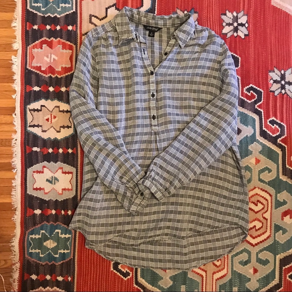 Lucky Brand loose button down shirt